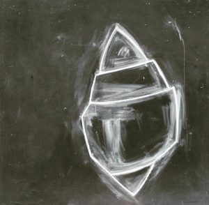 Abstract seashell drawing